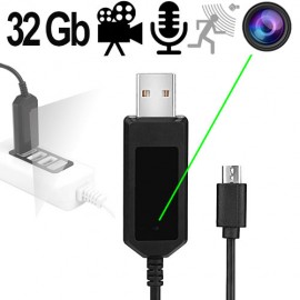 HD SpyCam im Handy-Ladekabel, 32 GB - Videoüberwachung - Bild 2