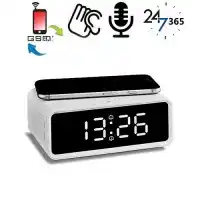 GSM-Abhörgerät im Digital-Wecker mit Ladestation - Verdeckte Abhörgeräte - Bild 1