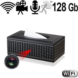Wifi SpyCam in Taschentuchbox-Kosmetiktücherbox, 128 GB - Videoüberwachung - Bild 3