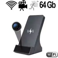 WIFI-HD-SpyCam in Handy-Ladestation